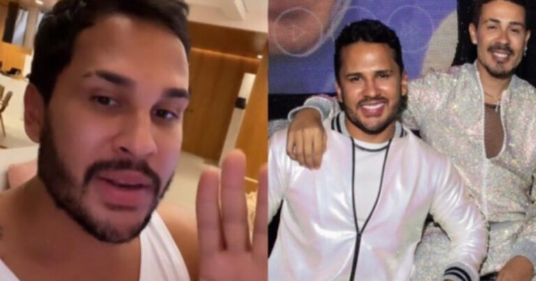 Lucas Guimarães decide quebrar o silêncio sobre o seu divórcio com Carlinhos Maia e reage: ‘Não sou besta’