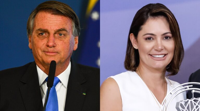 Michelle se manifesta sobre ela e Bolsonaro não se seguirem nas redes