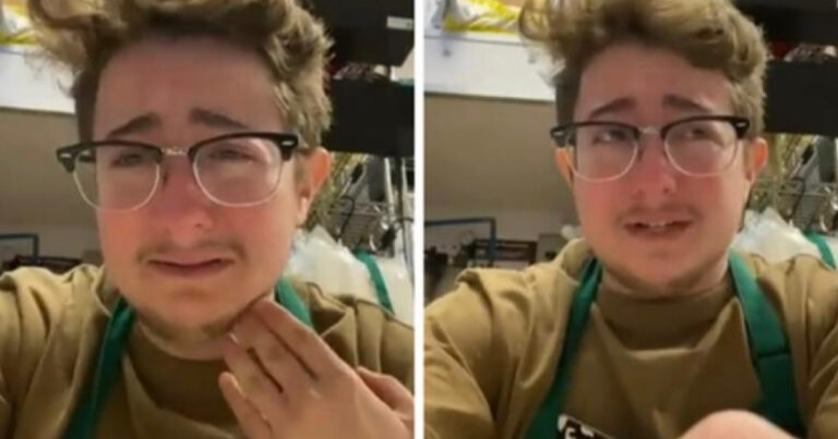Vídeo: funcionário da Starbucks começa a chorar depois de ser escalado para trabalhar 8 horas