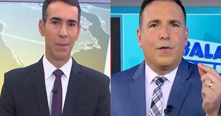 Tralli e Gottino param jornais ao mesmo tempo e anunciam morte de ator da Globo: “Acaba de chegar a informação”
