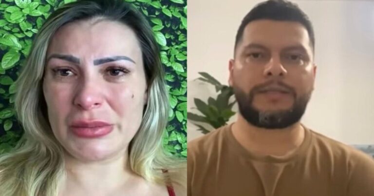 Após propor sacrifício do filho, marido de Andressa Urach toma atitude drástica contra modelo: “difícil”