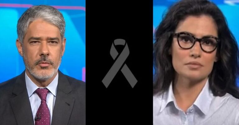 William Bonner e Renata Vasconcellos mal voltam ao JN e já são obrigados a dar triste notícia de morte
