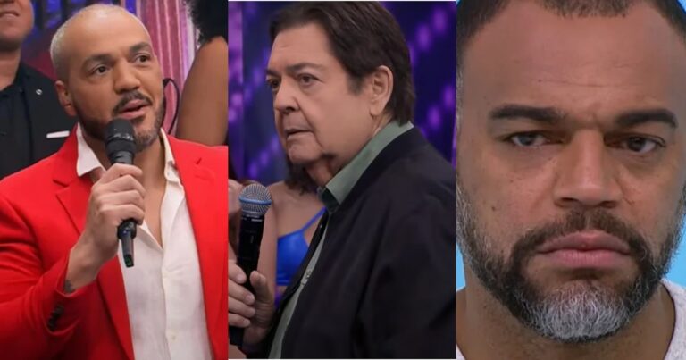 Belo volta a pisar na Band e surpreende Faustão ao falar sobre o motivo da dívida milionária com Denílson