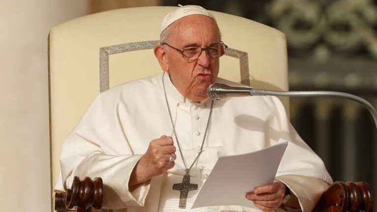 ‘Machismo mata a humanidade’, dispara papa Francisco