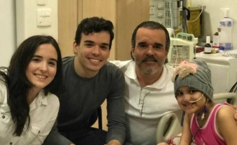 Em apenas 4 anos, pai perde os 3 filhos para o câncer