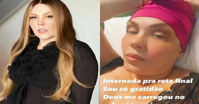 Simony volta a ser internada para tratar o câncer: “Reta final. Deus me carregou no colo até aqui”