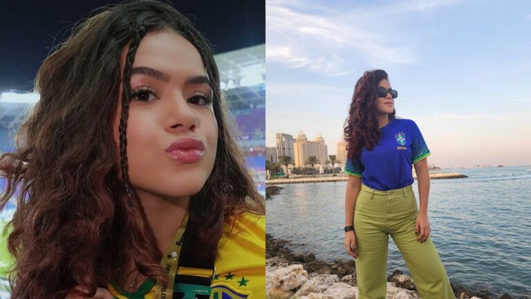 No Catar, Maisa declara que se apaixonou e faz promessa inusitada se Brasil for campeão