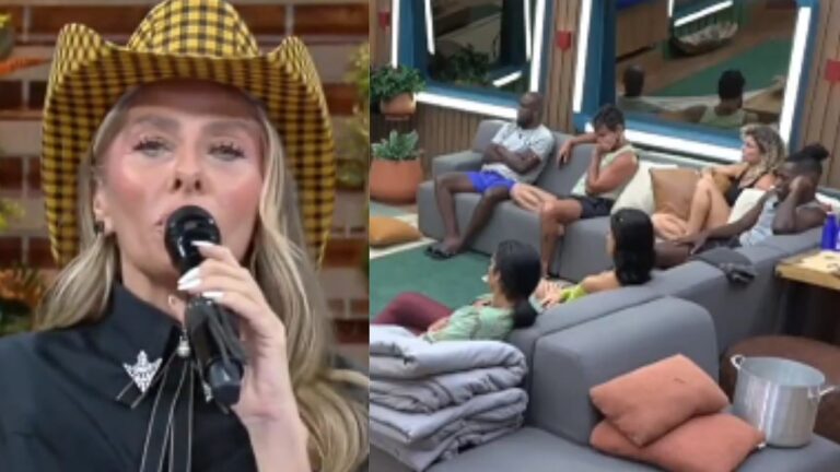 Após saída de Deolane e ameaças de desistência, Galisteu entra ao vivo e faz pronunciamento