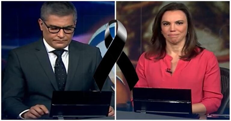 Com substitutos de Bonner e Renata na bancada, JN termina de luto: ‘um beijo muito grande’