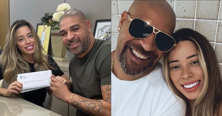 Adriano Imperador se separa da mulher pela segunda vez em aproximadamente um mês de casados