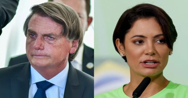 Michelle já consultou especialista em Direito da Família para se separar de Bolsonaro, diz colunista