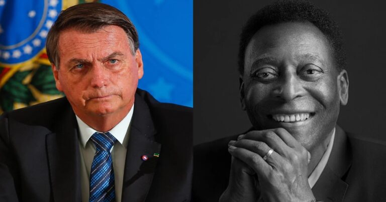 Presidente Bolsonaro lamenta morte do Rei Pelé: “Transformou o futebol”