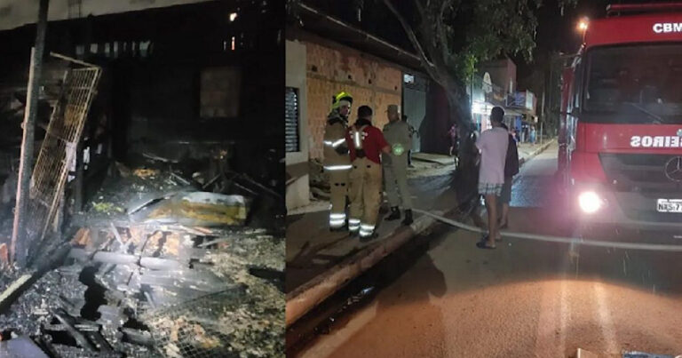 Pai falece carbonizado depois de salvar esposa e filhos; ventilador pode ter causado a tragédia