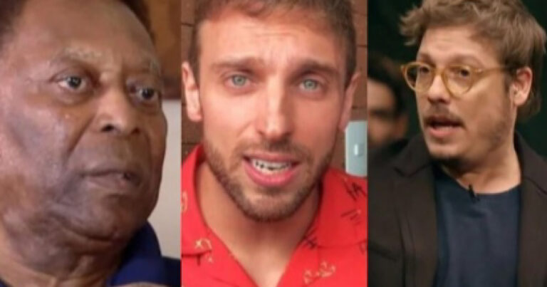Leo Lins faz piada com Gkay após morte do Rei da Bola e é acusado de imitar Porchat: ‘Até o Pelé foi embora’