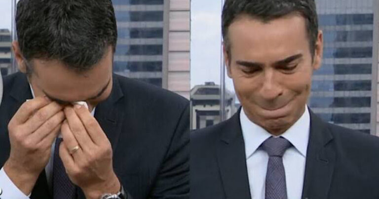 César Tralli passa o primeiro Natal sem sua mãe, desabafo de dor causa comoção