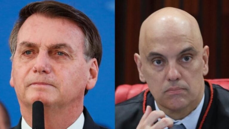 Jair Bolsonaro e Moraes voltam a ficar cara a cara