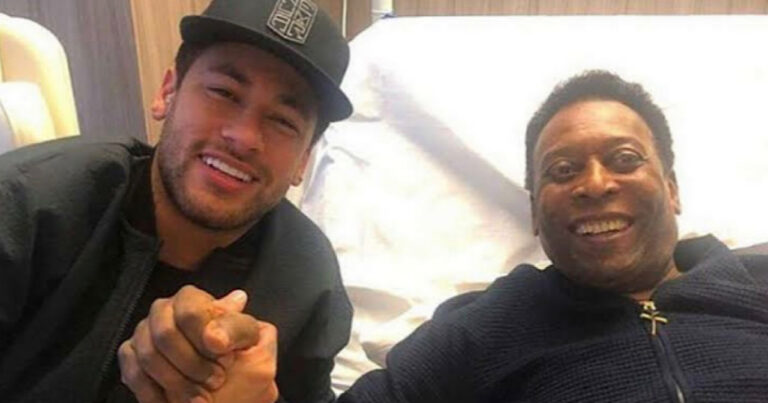 Pelé parabeniza Neymar por marca e acolhe craque após eliminação: ‘O seu legado está longe do fim’