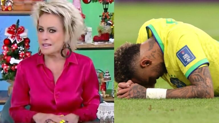 Ana Maria Braga dá puxão de orelha em Neymar e manda recado ao vivo para o jogador
