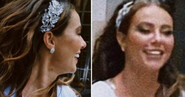 Vai casar? Paolla Oliveira surge vestida de noiva e reação de Diogo Nogueira é percebida por todos