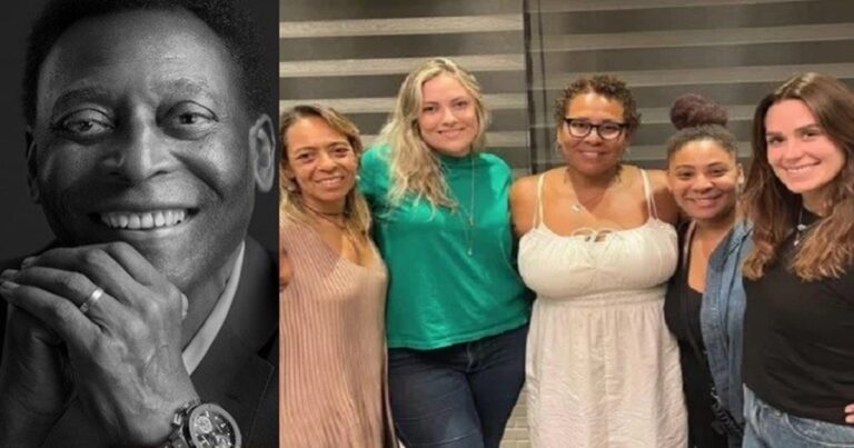 As novas tatuagens das filhas de Pelé para homenagear o Rei; são quatro e diferentes
