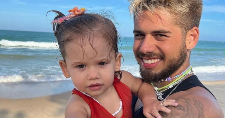 Zé Felipe exibe momento encantador com Maria Alice