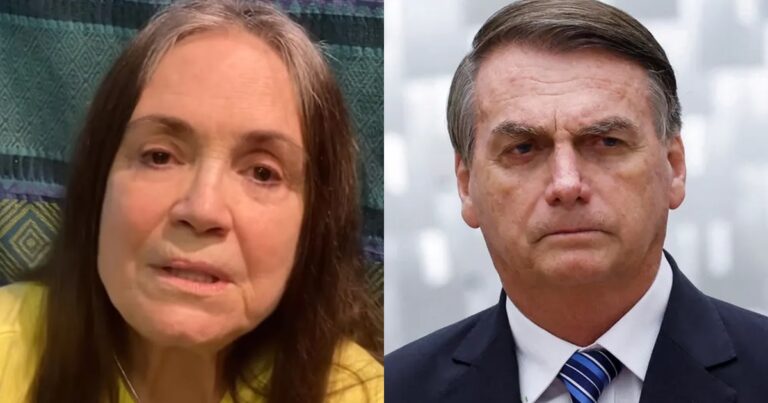 Regina Duarte volta a defender Bolsonaro, toma uma invertida nas redes sociais e vira piada na web