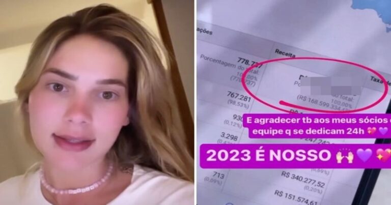 De onde vem tanto dinheiro? Virgínia exibe para todo mundo valor milionário que faturou em 1 ano: ‘surreal’
