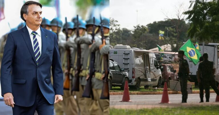 Exército monta barreira para proteger bolsonaristas na atuação da política: ‘Eles impediram’