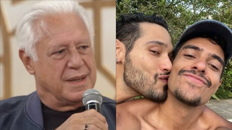 Antonio Fagundes entrega detalhes sobre filho assumir publicamente romance com ator da Globo