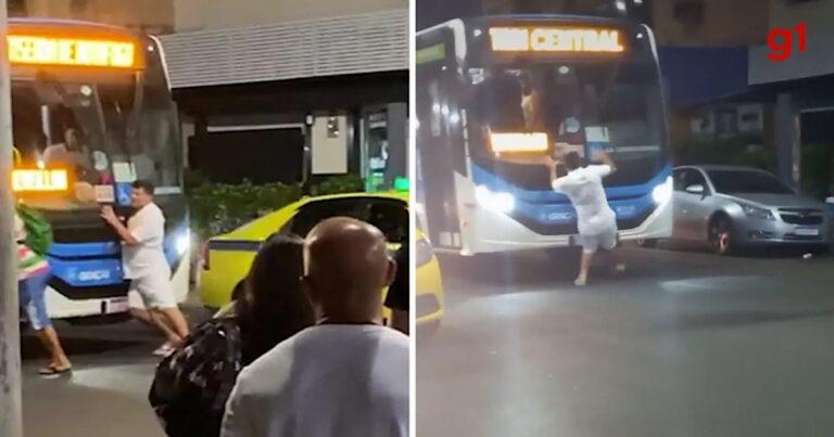 Vídeo: ônibus arrasta homem por 30 metros após atropelamento no Rio de Janeiro; vítima morreu