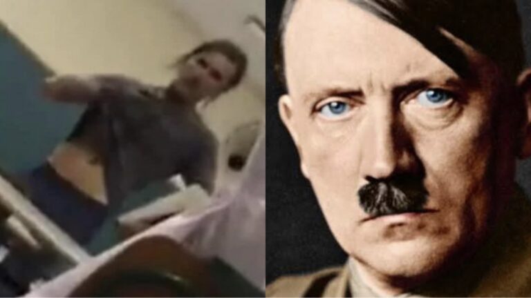 Vídeo: Pouco após voltar a sala de aula, professor é flagrado fazendo elogios a Hitler