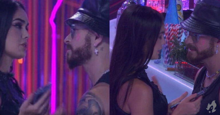 Separados? Larissa e Fred brigam em festa e falam sobre término após sister ser classificada como ‘seca’ pelo youtuber