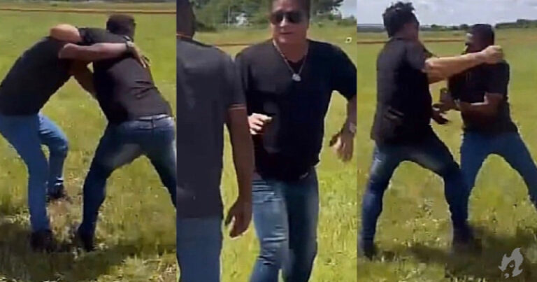 Esposa de Leonardo mostra o cantor sertanejo saindo na ‘porrada’ com outro homem