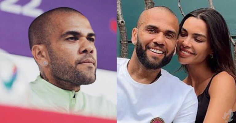 Mulher de Daniel Alves aponta fim do casamento em carta