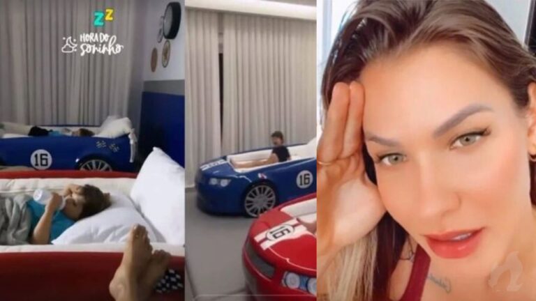 Esposa de Gusttavo Lima desabafa com situação com seus filhos: “Vai com calma”