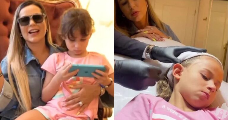 Filha de Deolane passa por procedimento estético e assunto divide opiniões na web