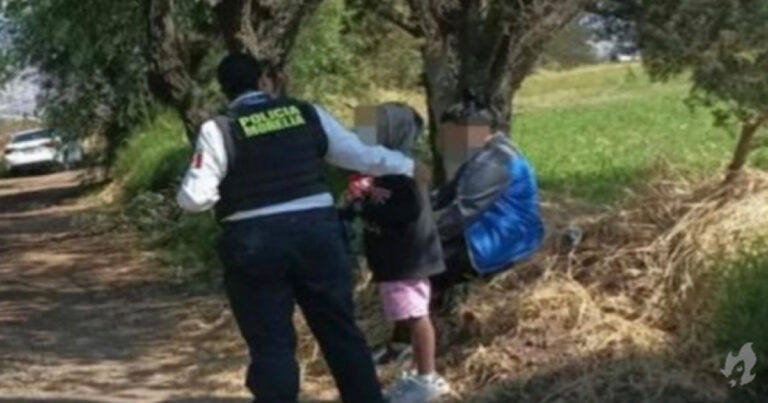 Mãe finge brincar com a filha de 8 anos e abandona a criança de olhos vendados em estrada