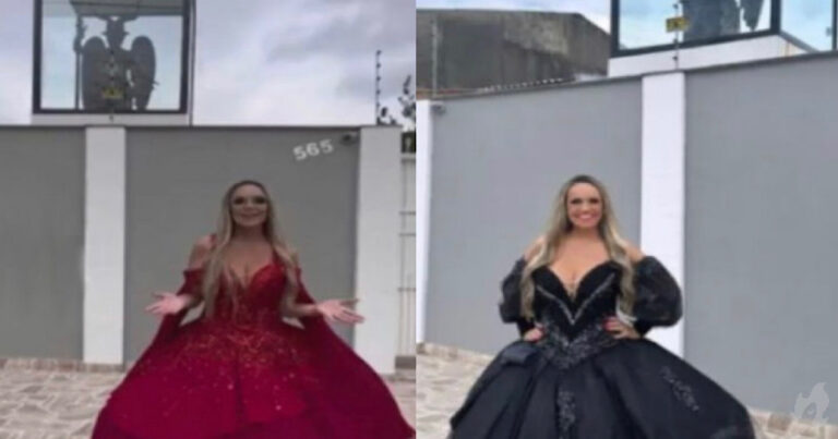 Quem é a mulher dona da casa com a estátua que vem assombrando os vizinhos no RS – Vídeo