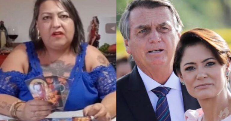 Vídeo: Famosa cigana prevê tragédia no destino do Bolsonaro e diz se Michelle será candidata