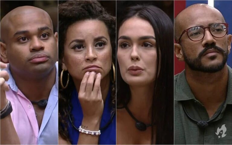 BBB 23: Enquete parcial já aponta quem sai entre Cezar, Domitila, Larissa e Ricardo Alface