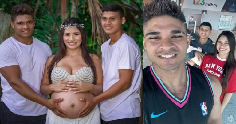 Influenciadora que é casada com dois homens rebate críticas sobre sua situação: ‘É pura inveja’