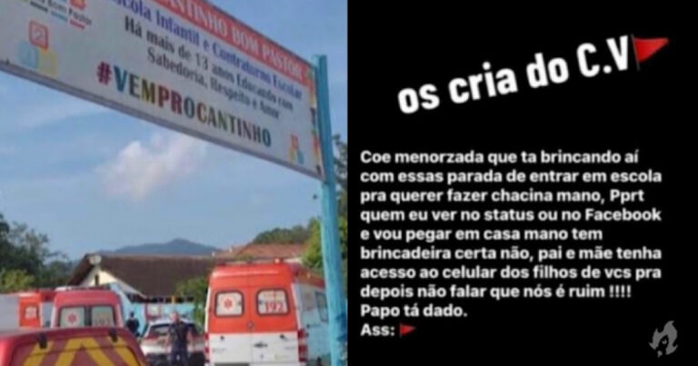 Suposto alerta do Comando Vermelho proíbe “brincadeira” sobre chacinas