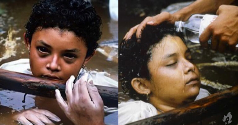 60 horas presa na lama: a triste história da menina que precisou ser deixada para morrer