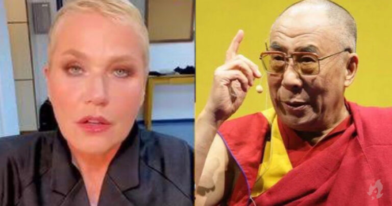 Xuxa pede prisão do budista Dalai Lama: ‘Temos de gritar pelas crianças’