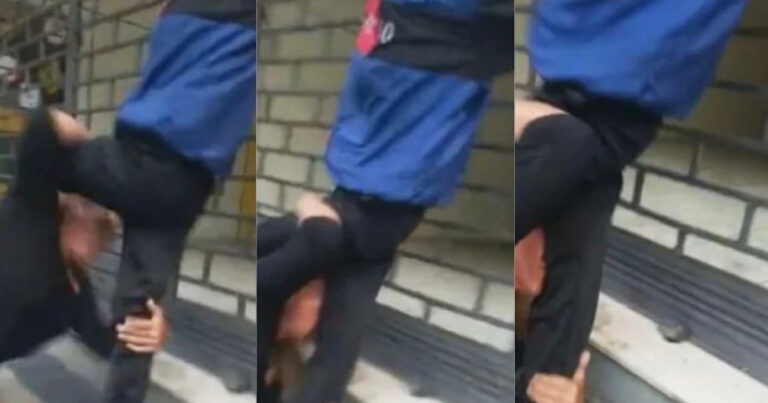 Vídeo: mulher que ‘chicoteou’ entregador também mordeu entregadora