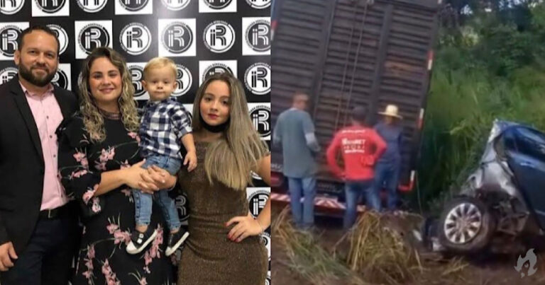 Tragédia: Pastor e família perdem a vida em grave acidente de carro