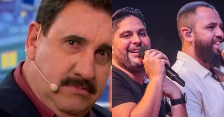 Após Ratinho proibir Jorge e Mateus de irem ao seu programa; dupla se manifesta: ‘a gente não curte’