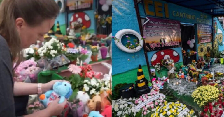 Vídeo: Fantástico entrevistou as mães de alunos, professoras e socorristas de creche que sofreu ataque em SC