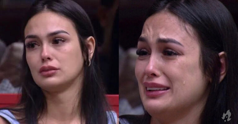 BBB23: Larissa Santos chora feito criança com medo de ser eliminada no Paredão