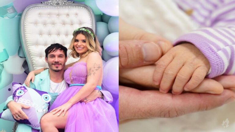 Nasce Lua, primeira filha de Viih Tube e Eliezer